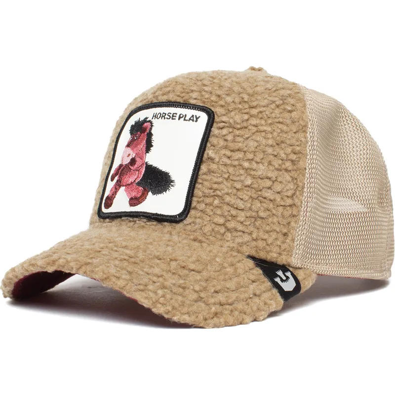 cepur-izliekta-truckeris-bruns-snapback-berniem-no-horse-play-little-horsey-the-farm-no-goorin-bros
