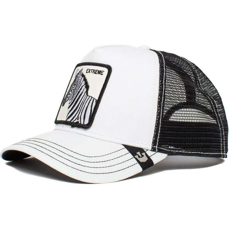 cepur-izliekta-soferis-balts-snapback-berniem-cebra-extreme-little-stripe-the-farm-the-farm-no-goorin-bros