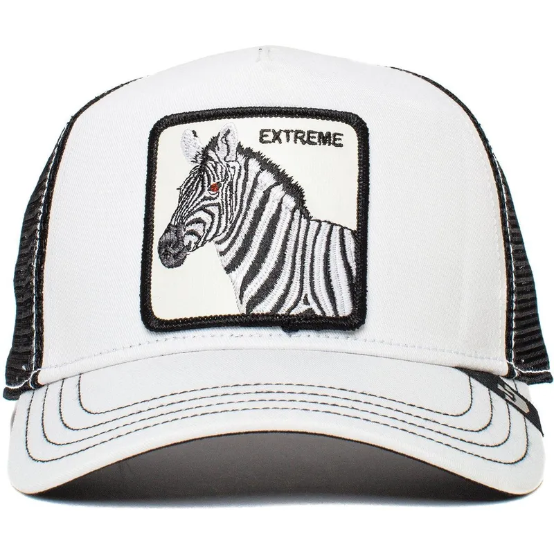 cepur-izliekta-truckeris-balts-snapback-berniem-extreme-little-stripe-the-farm-no-goorin-bros
