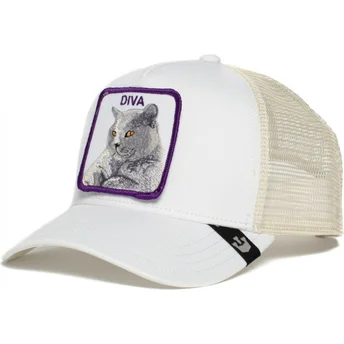 cepur-izliekta-truckeris-balts-snapback-diva-stance-the-farm-no-goorin-bros
