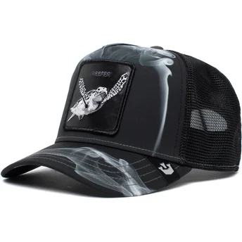cepur-izliekta-truckeris-melns-snapback-reefer-madness-the-farm-no-goorin-bros