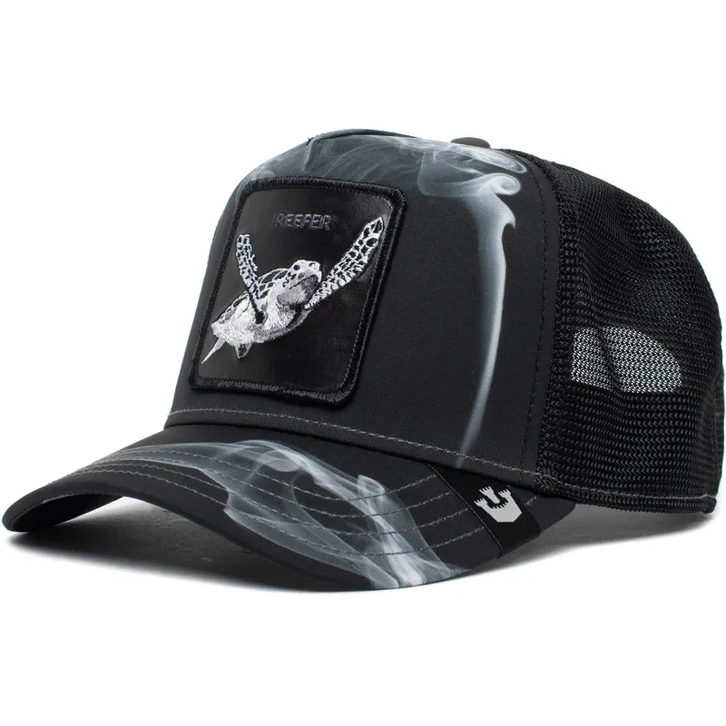 cepur-izliekta-truckeris-melns-snapback-reefer-madness-the-farm-no-goorin-bros
