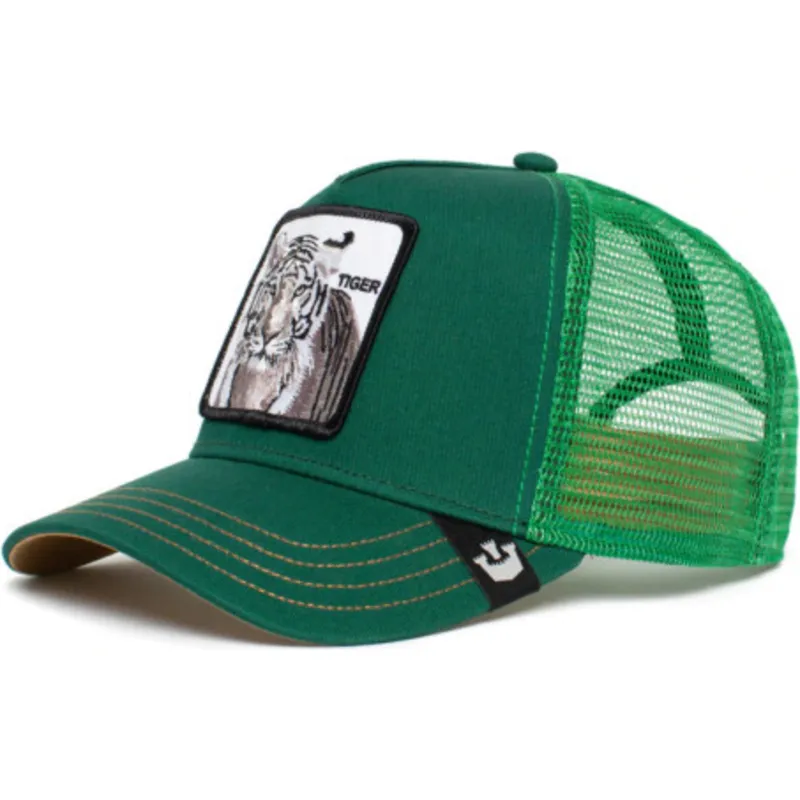 cepur-izliekta-truckeris-zals-snapback-the-silver-tiger-the-farm-no-goorin-bros