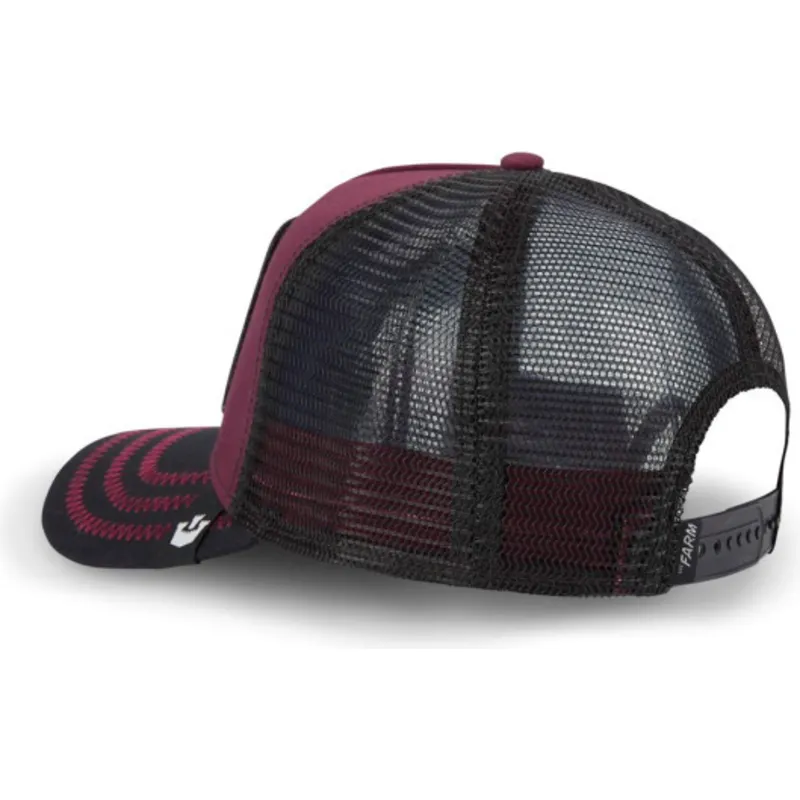 cepur-izliekta-truckeris-sarkans-snapback-the-boss-the-farm-no-goorin-bros