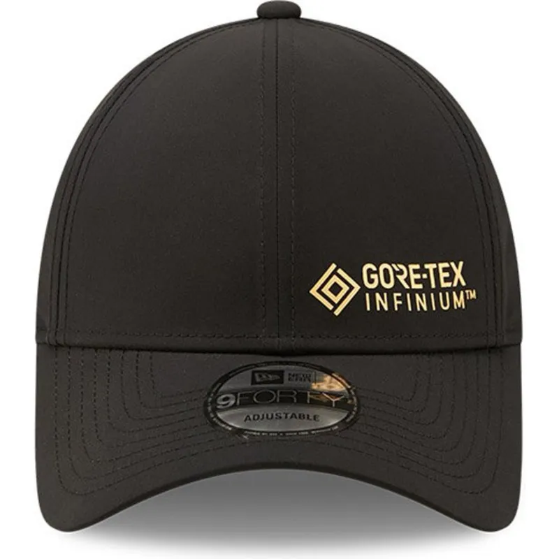 cepur-izliekta-melns-regulejams-9forty-gore-tex-gtx-infinium-no-new-era