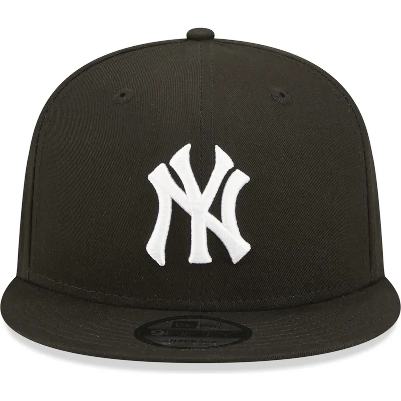 schwarze-flache-snapback-kappe-9fifty-coops-der-new-york-yankees-mlb-von-new-era