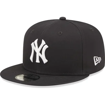 Marineblaue flache Snapback-Kappe 9FIFTY COOPS der New York Yankees MLB von New Era
