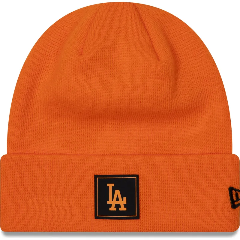 cepur-oranzs-neon-team-cuff-no-los-angeles-dodgers-mlb-no-new-era
