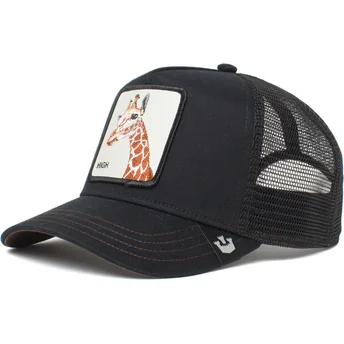 Gorra trucker negra jirafa High The Giraffe The Farm de Goorin Bros.