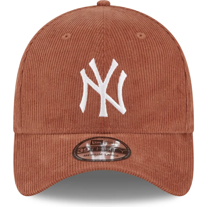 cepur-izliekta-bruns-pieguloss-39thirty-cord-no-new-york-yankees-mlb-no-new-era