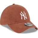 cepur-izliekta-bruns-pieguloss-39thirty-cord-no-new-york-yankees-mlb-no-new-era