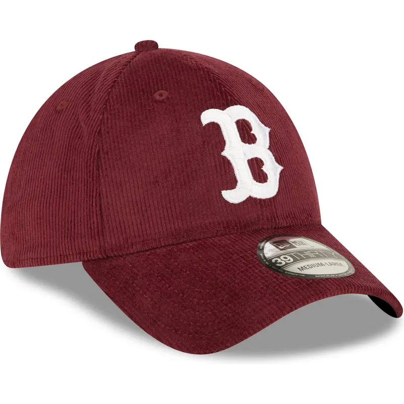 cepur-izliekta-sarkans-pieguloss-39thirty-cord-no-boston-red-sox-mlb-no-new-era