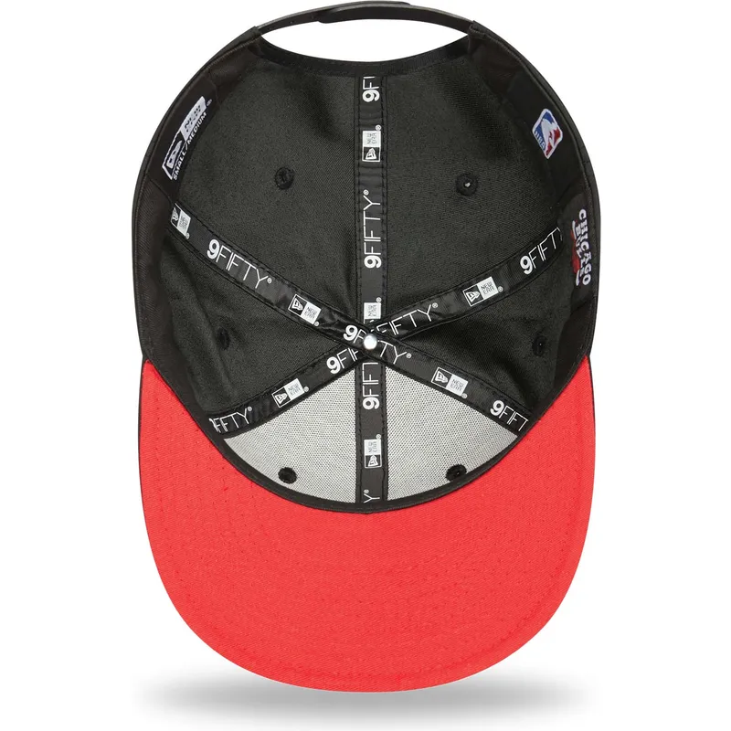 cepur-plakana-melns-snapback-9fifty-neon-pack-no-chicago-bulls-nba-no-new-era