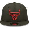 cepur-plakana-melns-snapback-9fifty-neon-pack-no-chicago-bulls-nba-no-new-era