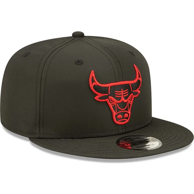cepur-plakana-melns-snapback-9fifty-neon-pack-no-chicago-bulls-nba-no-new-era