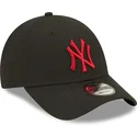 cepur-izliekta-melns-regulejams-9forty-league-essential-no-new-york-yankees-mlb-no-new-era