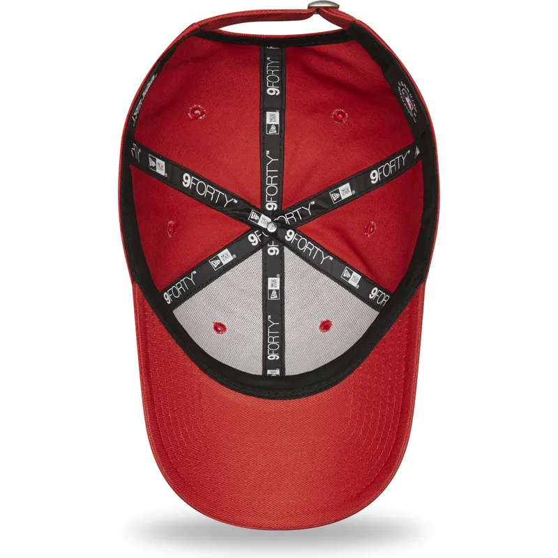 cepur-izliekta-sarkans-regulejams-9forty-league-essential-no-new-york-yankees-mlb-no-new-era