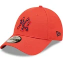 cepur-izliekta-sarkans-regulejams-9forty-seasonal-infill-no-new-york-yankees-mlb-no-new-era