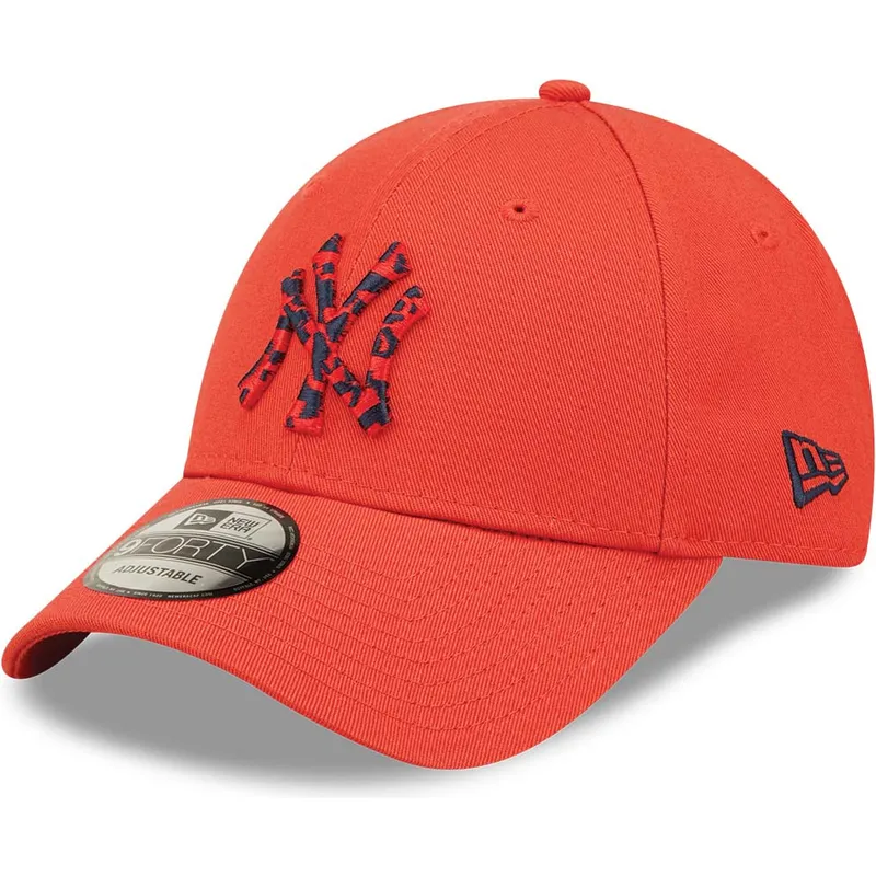 cepur-izliekta-sarkans-regulejams-9forty-seasonal-infill-no-new-york-yankees-mlb-no-new-era