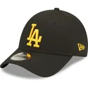 cepur-izliekta-melns-regulejams-9forty-league-essential-no-los-angeles-dodgers-mlb-no-new-era