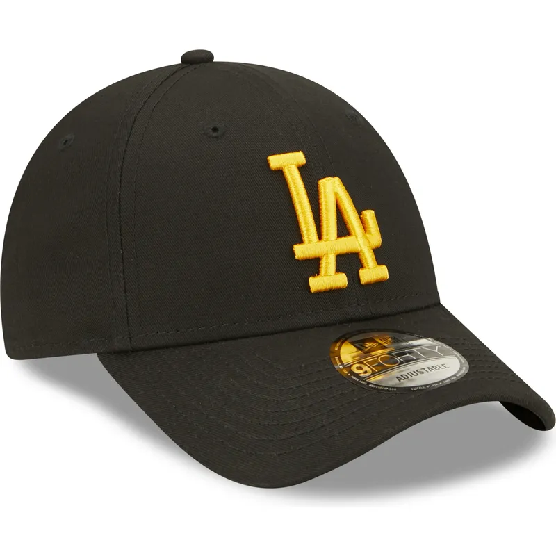 cepur-izliekta-melns-regulejams-9forty-league-essential-no-los-angeles-dodgers-mlb-no-new-era