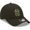 cepur-izliekta-melns-snapback-9forty-neon-pack-repreve-no-new-york-yankees-mlb-no-new-era