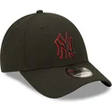 cepur-izliekta-melns-snapback-9forty-neon-pack-repreve-no-new-york-yankees-mlb-no-new-era