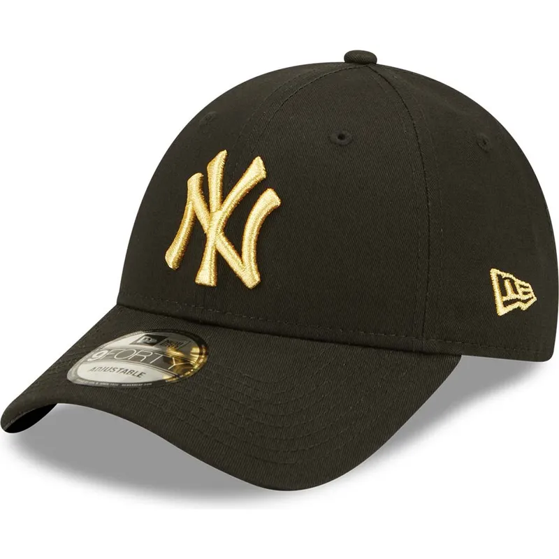 cepur-izliekta-melns-regulejams-dorado-9forty-metallic-no-new-york-yankees-mlb-no-new-era cepur-izliekta-melns-regulejams-dorado-9forty-metallic-no-new-york-yankees-mlb-no-new-era