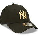 cepur-izliekta-melns-regulejams-dorado-9forty-metallic-no-new-york-yankees-mlb-no-new-era