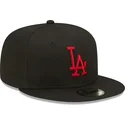 cepur-plakana-melns-snapback-9fifty-league-essential-no-los-angeles-dodgers-mlb-no-new-era