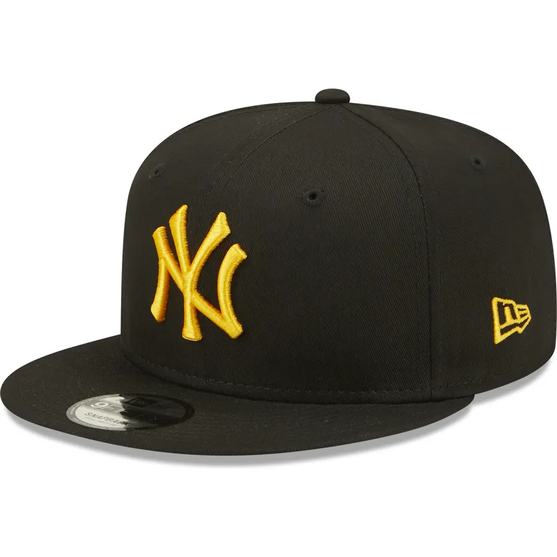 cepur-plakana-melns-snapback-9fifty-league-essential-no-new-york-yankees-mlb-no-new-era