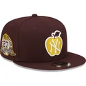 cepur-plakana-sarkans-snapback-9fifty-ny-apple-no-new-york-yankees-mlb-no-new-era