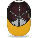 cepur-plakana-sarkans-snapback-9fifty-ny-apple-no-new-york-yankees-mlb-no-new-era