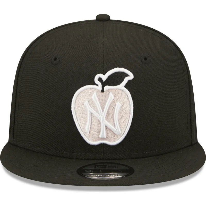 cepur-plakana-melns-snapback-9fifty-ny-apple-no-new-york-yankees-mlb-no-new-era