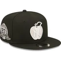 cepur-plakana-melns-snapback-9fifty-ny-apple-no-new-york-yankees-mlb-no-new-era
