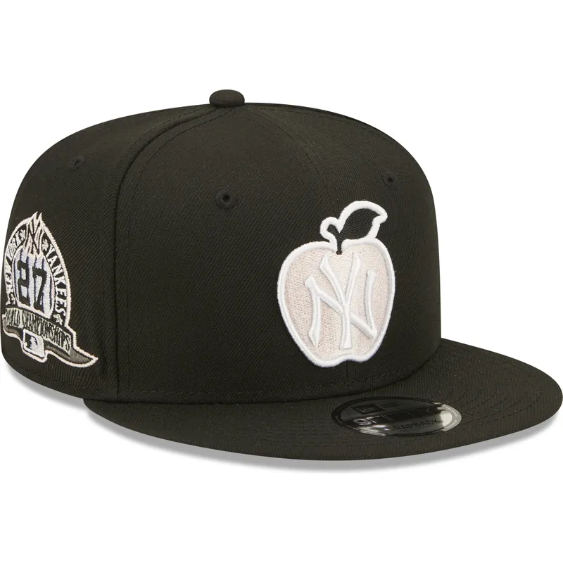 cepur-plakana-melns-snapback-9fifty-ny-apple-no-new-york-yankees-mlb-no-new-era