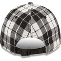 cepur-izliekta-melns-regulejams-9forty-plaid-no-new-york-yankees-mlb-no-new-era