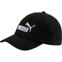 cepur-izliekta-melns-regulejams-berniem-essentials-no-puma