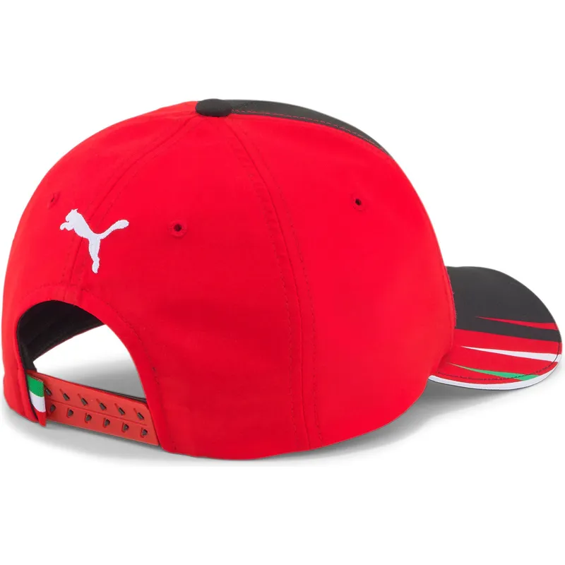 cepur-izliekta-melns-snapback-sf-team-no-ferrari-formula-1-no-puma
