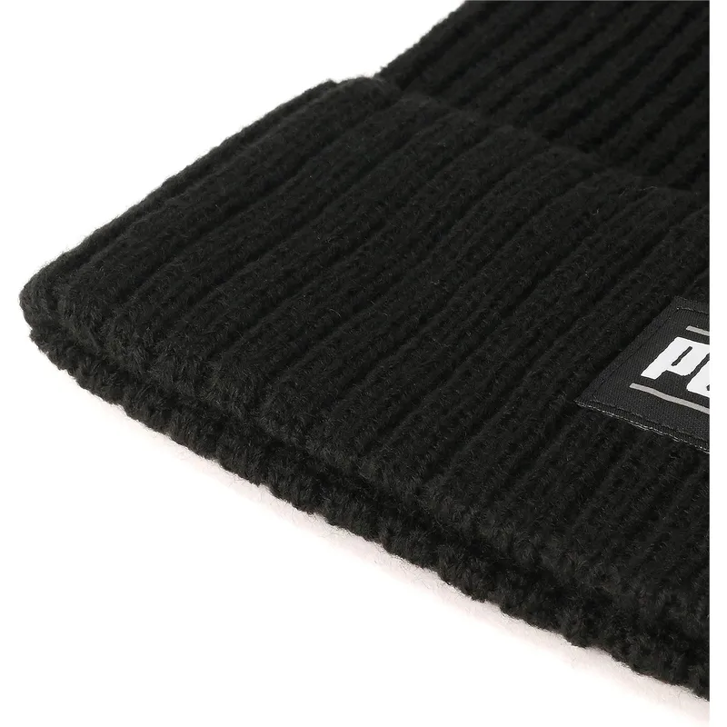 schwarze-mutze-ribbed-classic-cuff-von-puma