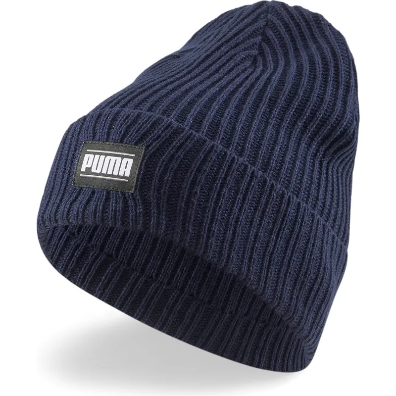 cepur-tumsi-zils-ribbed-classic-cuff-no-puma