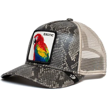 cepur-izliekta-truckeris-melns-snapback-exotic-margaritaville-the-farm-no-goorin-bros