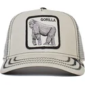 cepur-izliekta-truckeris-balts-snapback-gorilla-band-boss-the-farm-no-goorin-bros