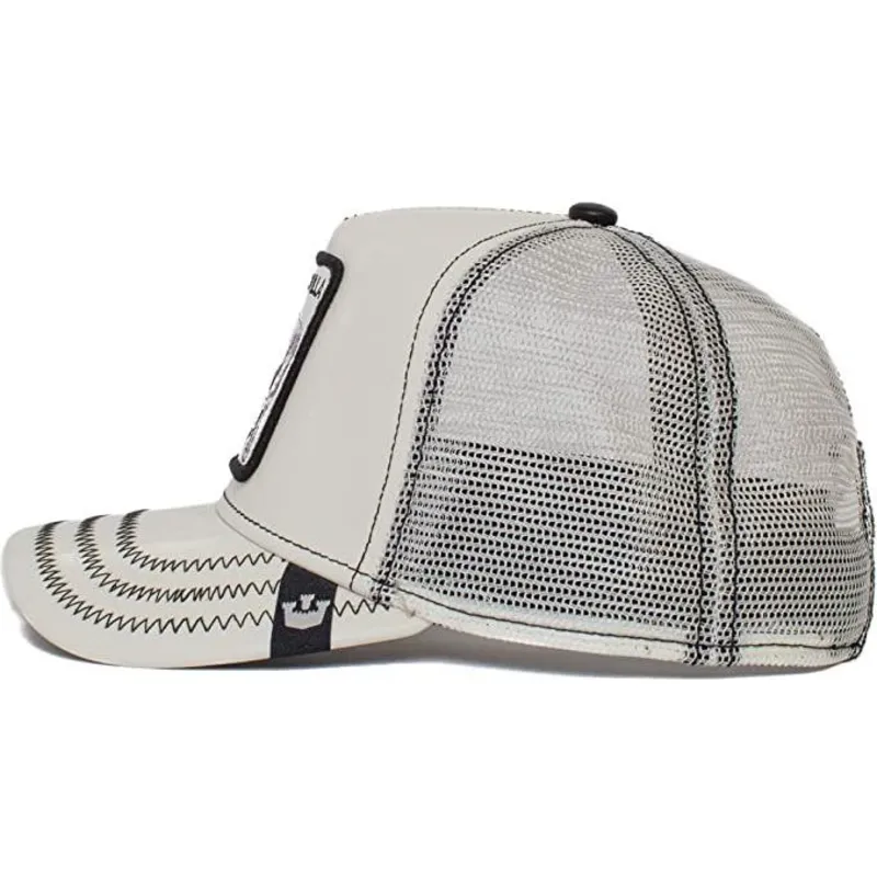 cepur-izliekta-truckeris-balts-snapback-gorilla-band-boss-the-farm-no-goorin-bros cepur-izliekta-truckeris-balts-snapback-gorilla-band-boss-the-farm-no-goorin-bros