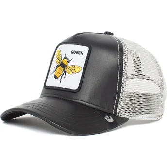 cepur-izliekta-truckeris-melns-snapback-queen-hive-boss-the-farm-no-goorin-bros