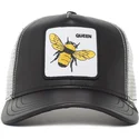cepur-izliekta-truckeris-melns-snapback-queen-hive-boss-the-farm-no-goorin-bros