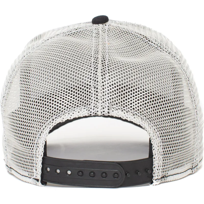 cepur-izliekta-truckeris-melns-snapback-queen-hive-boss-the-farm-no-goorin-bros