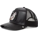 cepur-izliekta-truckeris-melns-snapback-lone-wolf-pack-boss-the-farm-no-goorin-bros