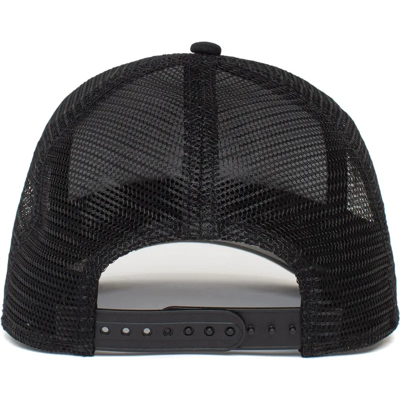cepur-izliekta-truckeris-melns-snapback-lone-wolf-pack-boss-the-farm-no-goorin-bros