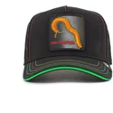 cepur-izliekta-truckeris-melns-snapback-one-hundred-bug-blaster-the-farm-no-goorin-bros